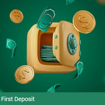 Бонус first deposit 1